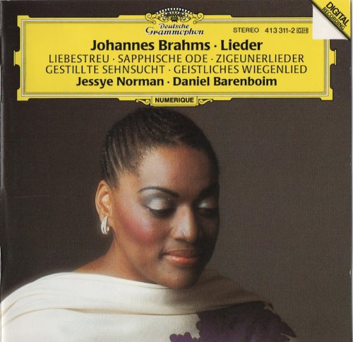 Jessye Norman, Daniel Barenboim - Brahms: Lieder (1999)
