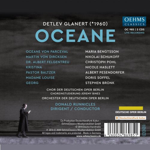 Christoph Pohl, Maria Bengtsson, Nicole Haslett, Nikolai Schukoff, Orchester der Deutschen Oper Berlin feat. Donald Runnicles - Oceane (Live) (2020) [Hi-Res]