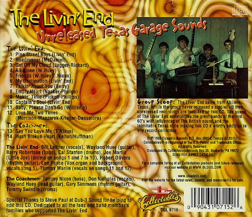 The Livin' End - Unreleased Texas Garage Sounds (1998)