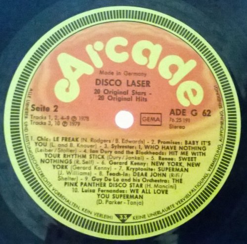 VA - Disco Laser (1979) LP