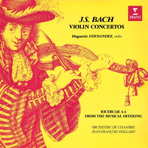 Huguette Fernandez - Bach: Violin Concertos & Ricercar from The Musical Offering (Remastered) (1959/2020) [Hi-Res]