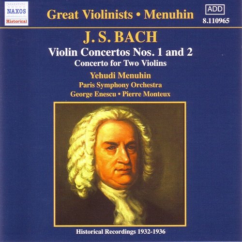 Yehudi Menuhin - Bach: Violin Concertos for Two Violins (2001)