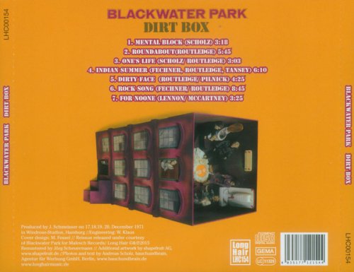 Blackwater Park - Dirt Box (Reissue, Remastered) (1971/2015)