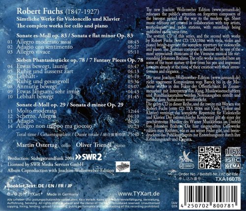 Martin Ostertag & Oliver Triendl - Fuchs: The Complete Works for Cello & Piano (2017)