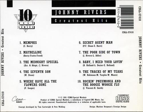 Johnny Rivers - Greatest Hits (1964-72/1991)