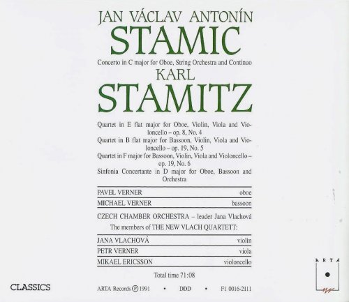 Pavel Verner, Michael Verner - J.V. Stamiс, K. Stamitz: Oboe and Bassoon Works (1991)