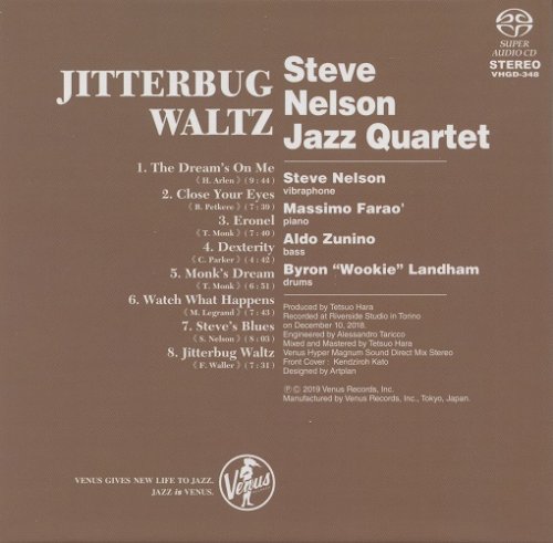 Steve Nelson Jazz Quartet - Jitterbug Waltz (2018) [2019 SACD]