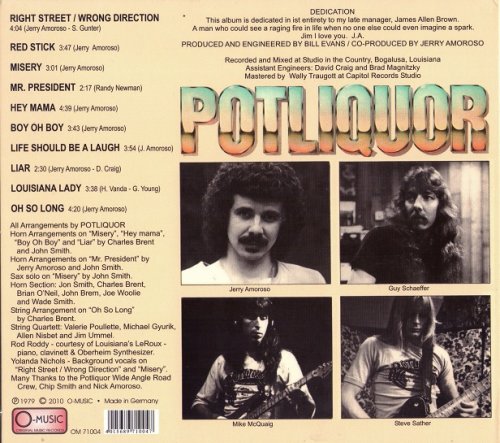 Potliquor - Potliquor (Reissue) (1979/2010)