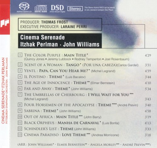 Itzhak Perlman - Cinema Serenade (1997) [2015 SACD]