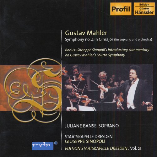 Giuseppe Sinopoli - Mahler, G.: Symphony No. 4 (Edition Staatskapelle Dresden, Vol. 21) (2008)