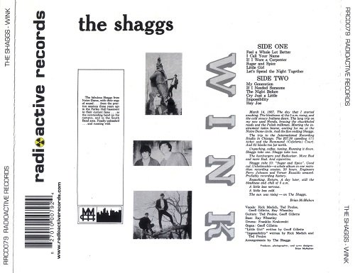 The Shaggs - Wink (Reissue) (1967/2004)