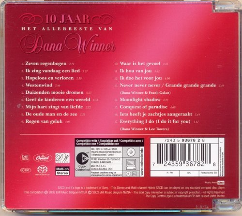 Dana Winner - 10 JAAR: Het allerbeste van Dana Winner (2003) [SACD]