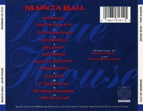 Marcia Ball - Blue House (1994)