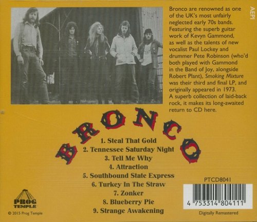 Bronco - Smoking Mixture (Reissue) (1973/2015)