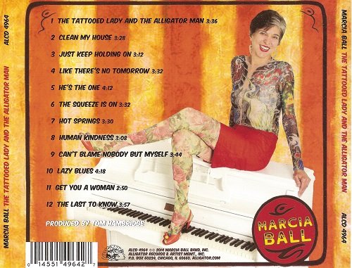 Marcia Ball - The Tattooed Lady and The Alligator Man (2014) Lossless