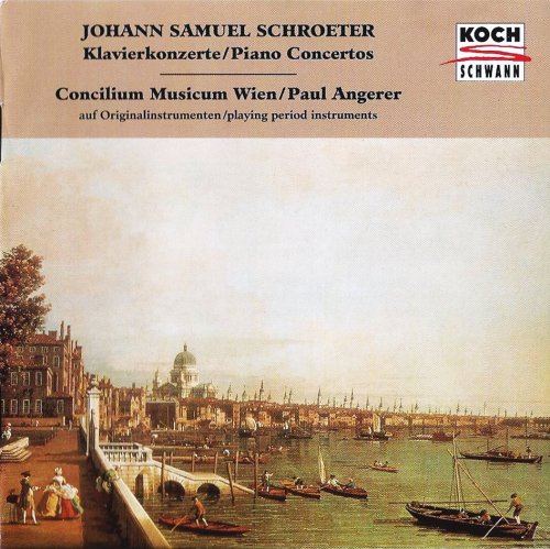 Paul Angerer, Concilium Musicum Wien - Johann Samuel Schroetter: Piano Concertos (1994)