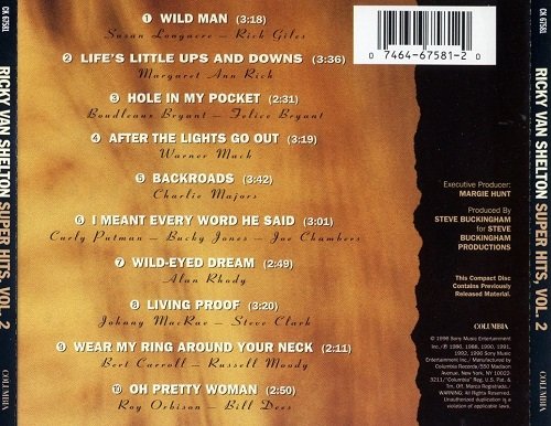 Ricky Van Shelton - Super Hits Volume 2 (1996)