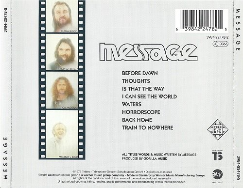 Message - Message (Reissue, Remastered) (1975)