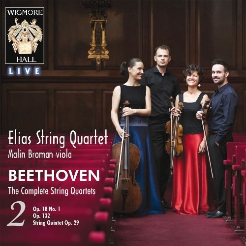 Elias String Quartet, Malin Broman - Beethoven: The Complete String Quartets, Vol. 2 (2016)