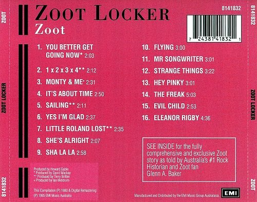 The Zoot - Zoot Locker (The Best Of The Zoot - 1968-1971) (1995)