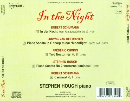 Stephen Hough - Schumann, Beethoven, Chopin: In the Night (2014)