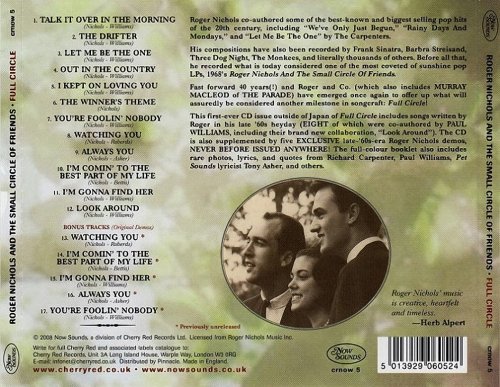 Roger Nichols And The Small Circle Of Friends - Full Circle (2008)