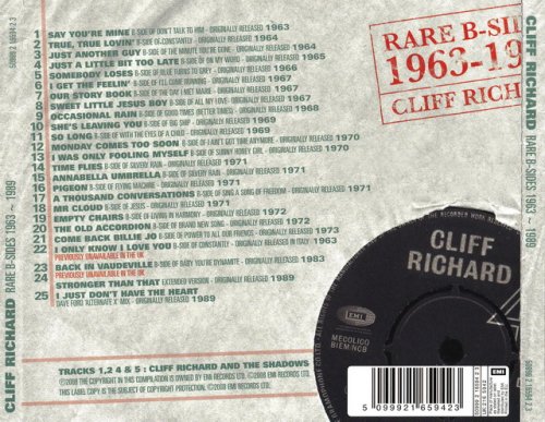 Cliff Richard - Rare B-Sides 1963-1989 (2008)