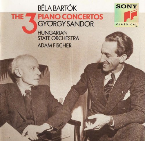 György Sandor - Bartók: The Three Piano Concertos (1990) CD-Rip