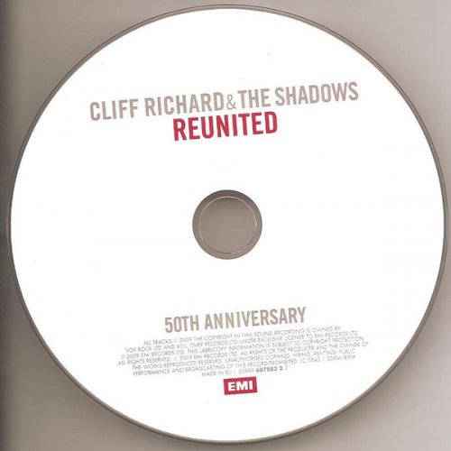 Cliff Richard & The Shadows - Reunited: 50th Anniversary Album (Includes Brand New Tracks) (2009)
