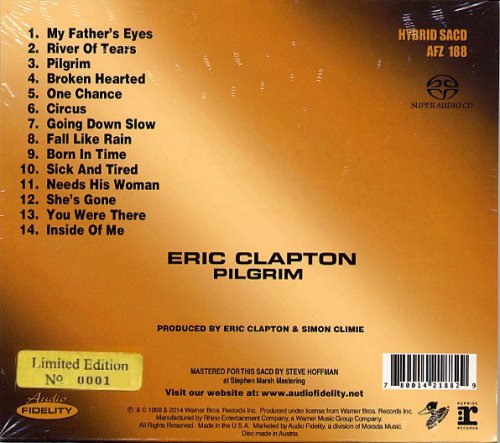 Eric Clapton - Pilgrim (Audio Fidelity 1998/2014) [SACD]