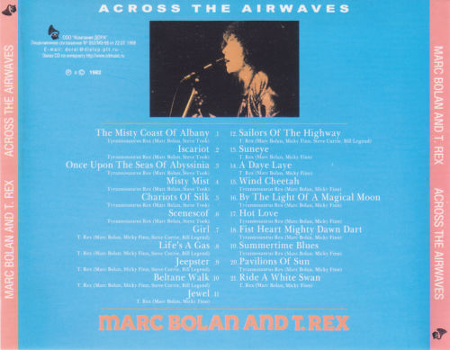 Marc Bolan And T.Rex - Across The Airwaves (1998)