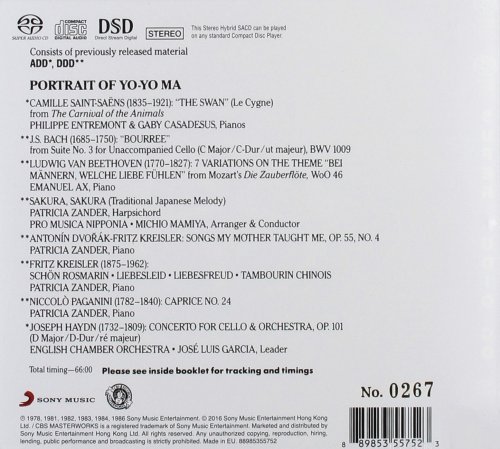 Yo-Yo Ma - Portrait of Yo-Yo Ma (1989/2016) [SACD]