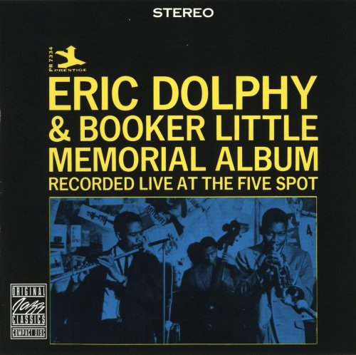 Eric Dolphy & Booker Little ‎- Memorial Album Recorded Live At The Five Spot (1989) FLAC