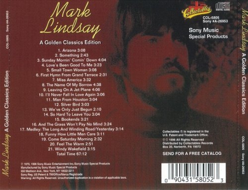 Mark Lindsay - Arizona / Silverbird (Reissue) (1970/1996) Lossless