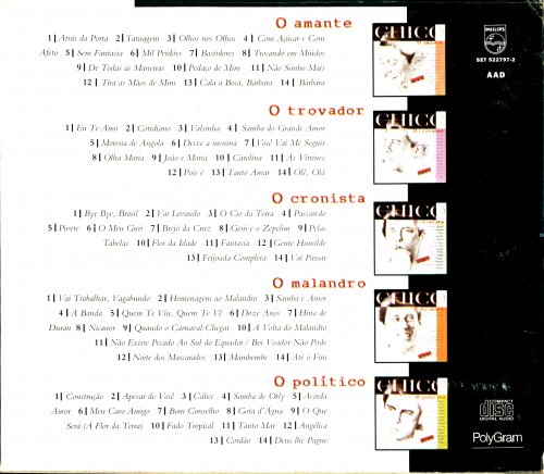 Chico Buarque - 50 Anos de Chico Buarque (5CD Box Set) (1994)