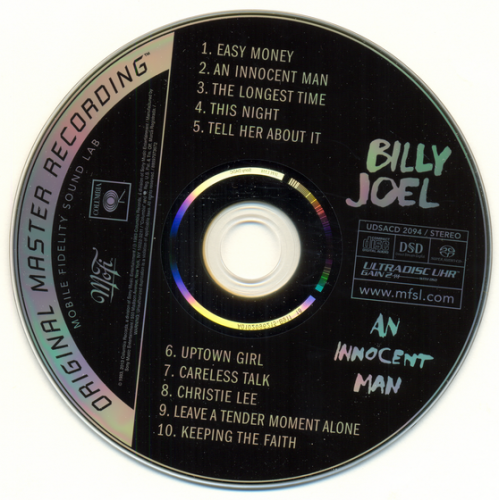 Billy Joel - An Innocent Man (1983/2013) [SACD]