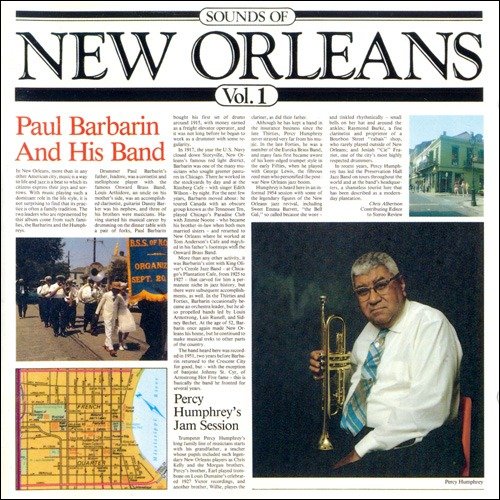 Paul Barbarin And His Band - Sounds Of New Orleans Vol. 1 (1954)