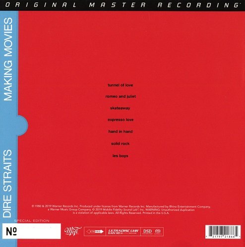 Dire Straits - Making Movies (1980) [2019 SACD Ultradisc UHR]