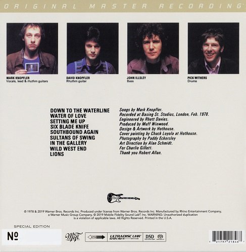 Dire Straits - Dire Straits (1978) [2019 SACD Ultradisc UHR]