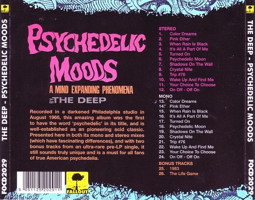 The Deep - Psychedelic Moods (A Mind Expanding Phenomena) (1966/2007)