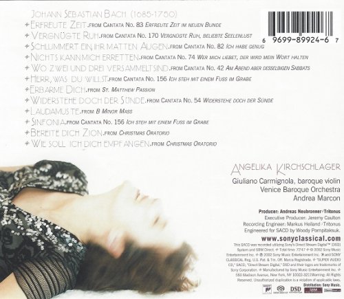 Angelika Kirchschlager - Bach: Arias (2002) [SACD]