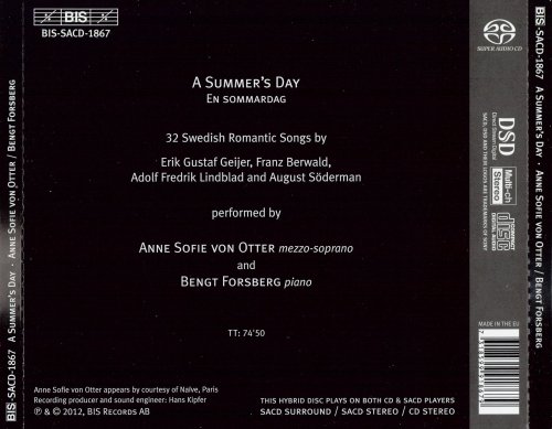 Anne Sofie von Otter, Bengt Forsberg - A Summers Day: Swedish Songs (2012)