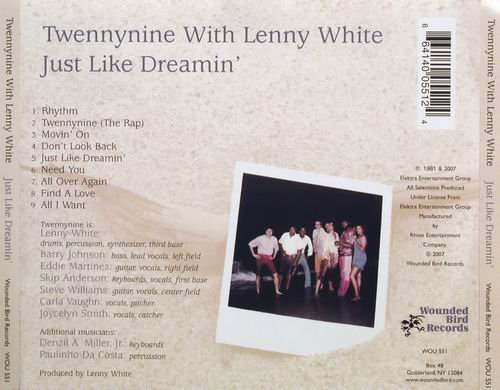 Twennynine With Lenny White - Just Like Dreamin' (1981)
