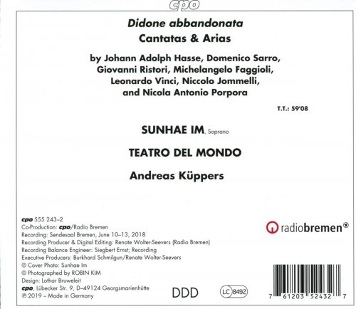 Sunhae Im, Teatro del mondo & Andreas Küppers - Didone abbandonata (2020) [Hi-Res]