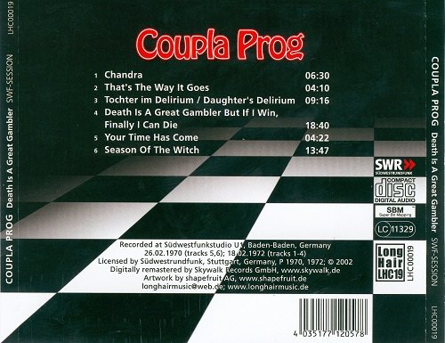 Coupla Prog - Death Is A Great Gambler (Reissue) (1972/2002)