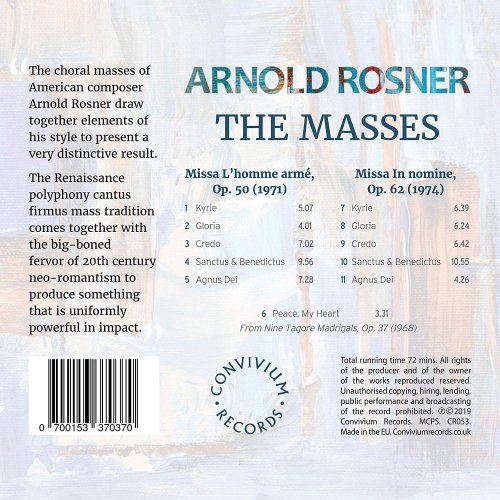 Blossom Street & Hilary Campbell - Arnold Rosner: The Masses (2020) [Hi-Res]