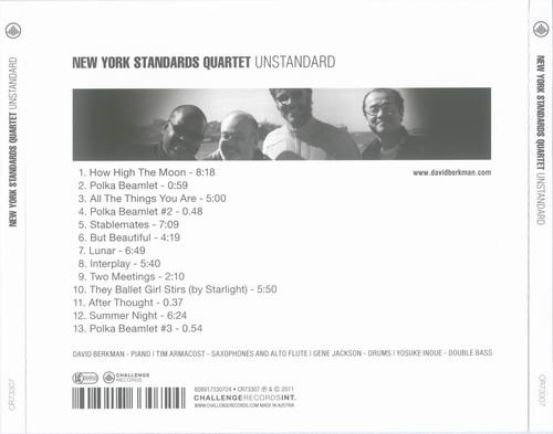 New York Standards Quartet - UnStandard (2011)