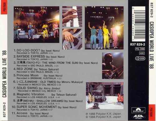 Casiopea - World live '88 (1988)