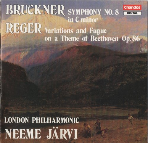Neeme Jarvi  - Bruckner-Symphony No. 8; Reger-Variations on a Theme of Beethoven (1990)