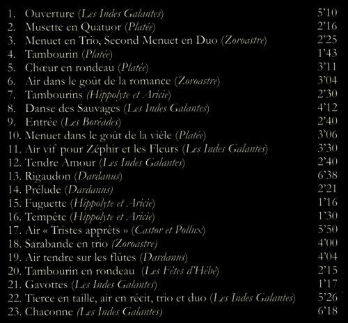 Yves Rechsteiner - Rameau: Air et danses d'opera (2010) [SACD]